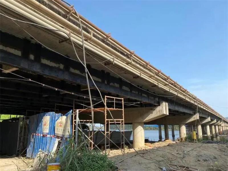 三沙桥梁加固施工